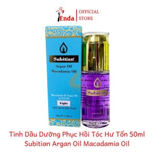 Tinh dầu dưỡng tóc Macadamia Nut Oil EN021 giúp tóc bóng mượt không bết rít 50ml