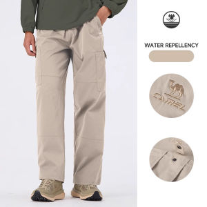 Cameljeans Overalls Mens Autumn Wide-leg Assault Pants Outdoor Waterproof Sports Pants Male