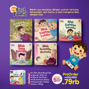 Family Buku Anak My First Tauhid Ziyad Books / Board Book Anak  Boardbook Balita / Buku Edukasi Anak / Buku Islami Anak