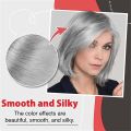 2023 NEW Silver Gray Hair Dye, Silver Gray Natural Hair Dye Cream, Lushadows Silver Hair Dye, Silver Hair Color, Unisex Fashion Dye for All Hair Types (1 PCS). 
