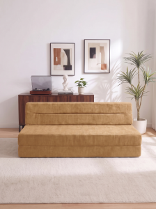  Compressed Sofa Bed Vacuumed Comfy Rest Sofa Bed Dual Purpose Foldable Sofa Bed Sofa Set Applicable to Living Room Apartment Bedroom Sizes 0.75/0.9/1.2/1.35/1.5/1.8M