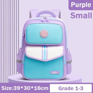 2025 New Spine Protective Kids School Bag Waterproof Backpack Large Capacity Student School Bag
