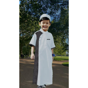 Ramadhan Sale Pakaian Muslim Anak Laki-Laki 1-12 Tahun Koko Jubah Motif Batik