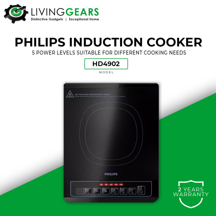 PHILIPS Induction Cooker HD4902 (2000W) / Tefal IH7208 (2200W) Lazada