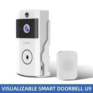 [In Stock]NEW Smart Doorbell Long Battery Life Waterproof Solar Energy Charging Wireless Doorbell