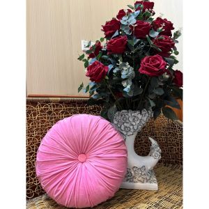 Đệm bánh xe đệm ngồi bánh xe đệm trang trídecor phòngchất vải nỉ nhung30x20xm
