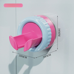 Bathroom Bathroom Swivel Suction Cup Hooks Hole-Free Strong Load-Bearing Vacuum Non-Marking Kitchen Door Wall Sticky Hooks可旋转吸盘