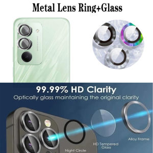 Screen Protectors Camera Protectors for Xiaomi Redmi 15 Achter Metalen Hoes Lens Protector Tempered Glass