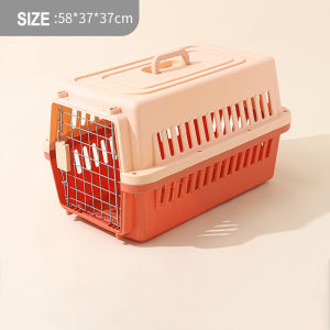 Large Pet Carrier Travel Cage Portable Dog and Cat Carrier Crates Airline Approved Crate Pet Cat Bag
