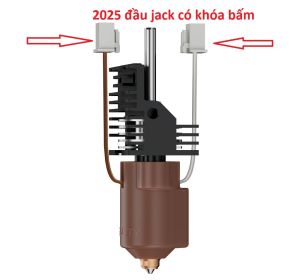 Bộ cụm đùn K1 Series Ceramic Heating Block Kit—Quick-swap Nozzle Kit nâng cấp cho máy Series K1