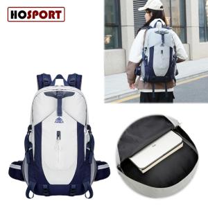 Outdoor Lightweight Zippers Backpack Wear Resist Casual Cycling Backpack Foldable Rucksack Hiking Work Camping Backpack