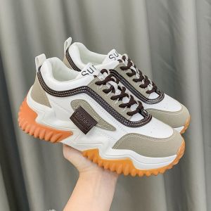 BETSY STORE Giày thể thao nữ thời trang hợp thời trang thoáng khí và thoải mái giày tăng chiều cao đế dày giày thể thao nữ cao cấp