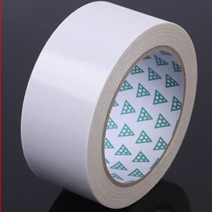 Strong Double Sided Adhesive Mesh Tape Floor Cloth Base Grid Tape Yellow Mesh Waterproof Carpet Tape Heavy Duty 强力双面胶