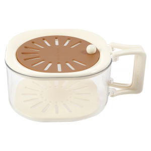 Fruit Washing Strainer Bowl 2 in 1 Kitchen Sink Drain Basket Vegetable Fruit Multifunctional With Lid Drainer Tool Bowl