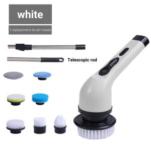 Rechargeable Electric Spin Scrubber 7 In 1 Cleaning Brush Tub and Floor Tile 360 Power Scrubber Mop