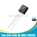Cảm biến nhiệt độ LM35 LM35DZ TO-92 chỉ 3 chân rất dễ giao tiếp và sử dụng. 