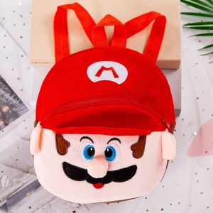 G 22cm Kawaii อะนิเมะ Avengers Spiderman ของขวัญวันเกิด กระเป๋าเด็ก กระเป๋าเป้เด็ก ตุ๊กตาการ์ตูน โรงเรียนอนุบาล