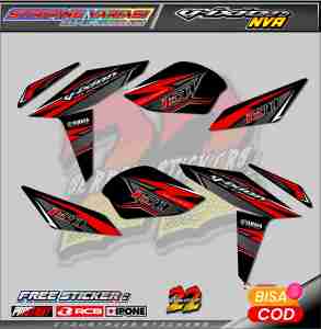 STRIPING VARIASI MOTOR YAMAHA VIXION NVA / STICKER LIST VARIASI YAMAHA VIXION NVA