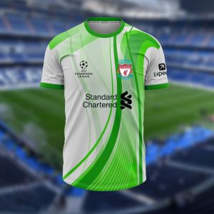 2025 Liverpool Jersey T Shirt Men Short Sleeve 3D Printed Breathable T Shirt High Quality and Comfortable Tshirt for Men