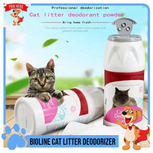 PAW HERO (VARIATION) Bioline Cat Litter Deodorizer Powder Fragrance Pet Cat Litter Odor Stain Eliminator Solution 425g
