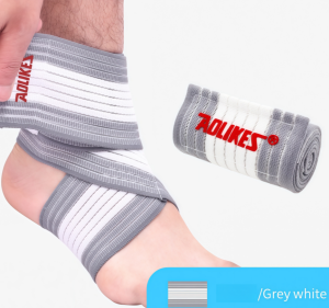 Aolikes 1pc 70*7.5cm Sports Ankle Wrap Compression Elastic Ankle Brace for Gym Basketball Running