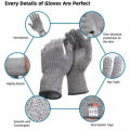🇸🇬 Anti Cut Resistant Gloves EN388 Grade 5 Food Safe  Protect Hand Finger Tip Thumb Palm Care Home Work Safety Glove Kitchen Workshop Mechanical Carpentry Construction Site Factory Industrial Cutting Protective Equipment Cuts Stab Scratch Protection. 