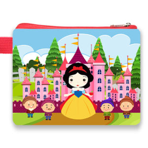 Dompet Pouch Seri Princess (JUAL PER 5PCS) Aneka Karakter Dompet Anak Dompet Suvenir Mini Wallet Souvenir Gift