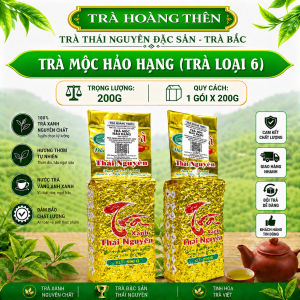 Trà Mộc Hảo Hạng 0.2kg 1 Gói x 200g Trà Thái Nguyên Đậm Vị Tiền Chát Hậu Ngọt