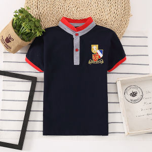 Hot Sale Kids T shirt Boy polo shirt 100% Cotton baby clothing Korean Fashion Children wear