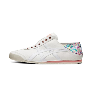 2025 Original Tiger Shoes Classic MEXICO 66 Womens Sports Shoes Fashion and Comfortable Canvas Casual Shoes Versatile Slip on&Pull on Walking Shoes White