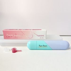 MILDPETAL ABS Travel Perfume Bottle 2in1 5ml+5ml Refillable Double Head Mini Fragrances Dispenser