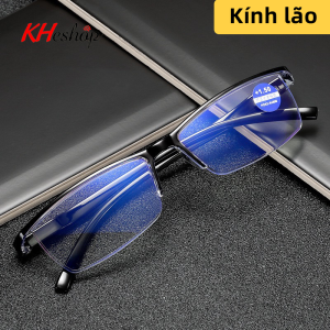 Kính Lão nhựa dẻo Cho Người Cao Tuổi Chống Ánh Sáng Xanh cực thoải mái độ viễn từ 1 đến 4 độ mã Y8616 - kheshop