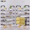 RL 6Layer Shoe Rack Stainless Steel Stackable Shoes Organizer Storage Stand COD. 