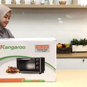 Oven Listrik Kangaroo Panggang Daging/Kue Bolu /bbq Listrik 25Liter