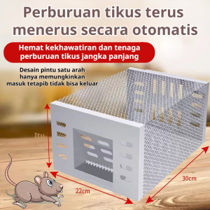 【Kirim dalam 24 jam】Perangkap Tikus Sangkar Tikus Perangkap Tikus Alat Pengusir Tikus Perangkap Hewan Tangkap Tikus Hidup Aman