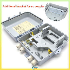 1:16 Nap Box 2 in 1 Fiber Optic PLC Splitter Box and Coupler 24 core FTTH adapter Distribution Box