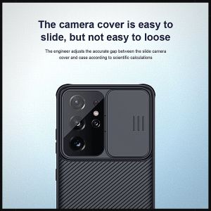 NILLKIN CamShield Pro Ori SAMSUNG S23 S22 S21 Ultra Case S23 S22 S21 Plus Case S23 S22 S21 Cover Camera Protection Slide Casing Hard Cover Shockproof Anti Fingerprint