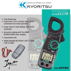 (ORIGINAL) Kyoritsu KEW2117R AC Digital Clamp meter