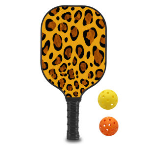 Lightweight Pickleball Paddle with Comfort Grip and Durable Fiberglass surface for Indoor/Outdoor sport racks ID 60625-1654451051