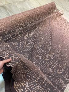 1/2 meter Kain Bahan Kebaya Brokat Brukat Tile Etnik Madeline Series