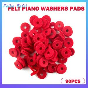 [Feibe Befei] 90Pcs Felt Piano Washers Pads for Piano Tuning Accessories