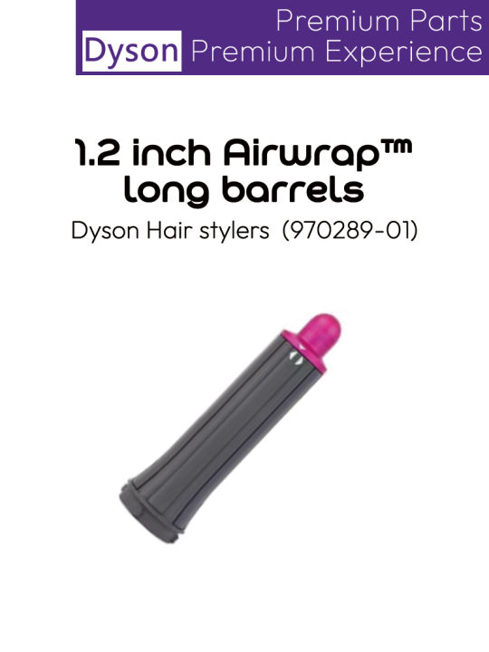 30mm Long Barrel Attachment for Dyson Hair Styler forCreate Tight Curls and  Waves for Long Hair,Airwrap™ multi-styler accessories for Dyson Lazada