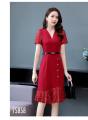 ĐẦM SUÔNG DỰ TIỆC PHỐI REN KÈM THẮT LƯNG SIÊU DỄ THƯƠNG. 