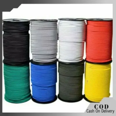 Tali Frame Tenda Tali Elastis Tali tenda Diameter 15mm - 2mm Panjang 1 meter