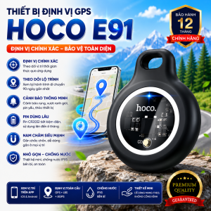 Thiết Bị Định Vị GPS Hoco E91 – Máy Theo Dõi Xe Máy Ô Tô Thú Cưng Chống Thất Lạc Hiệu Quả