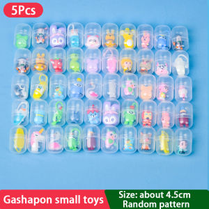 Wholesale 20Pcs Cartoon Capsule Twist Egg Random Doll Toy Childrens Day Birthday Party Gift Lootbag Filler 45mm Capsule Toys