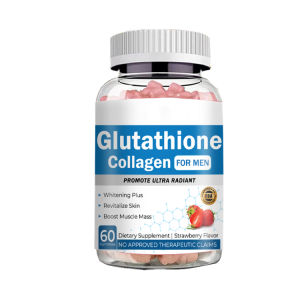 Collagen gummies Vitamin gummies Gum strawberry and apple flavors