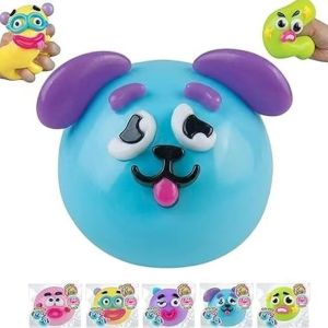 Curiosities Dog Face Swap Squishy Toy Popular Smushers Squishy Dog Face Swap Squishy Soft Moldable Cute Slow Rise Squeeze ToyRelaxing Sensory Anxie