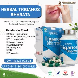 TRIGANOS BHARATA Obat Sifilis & Obat Kencing Sakit Kencing Nanah Paling Ampuh Original Bpom