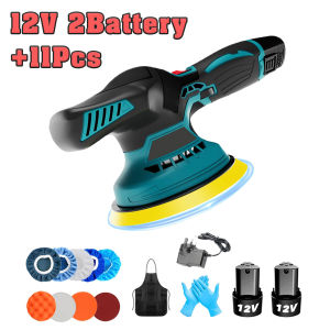 Mesin Polish Kereta Electric Car Cordless Polisher Sander Machine Waxing Floor Kilat Speed Adjustabl 汽车打蜡抛光机